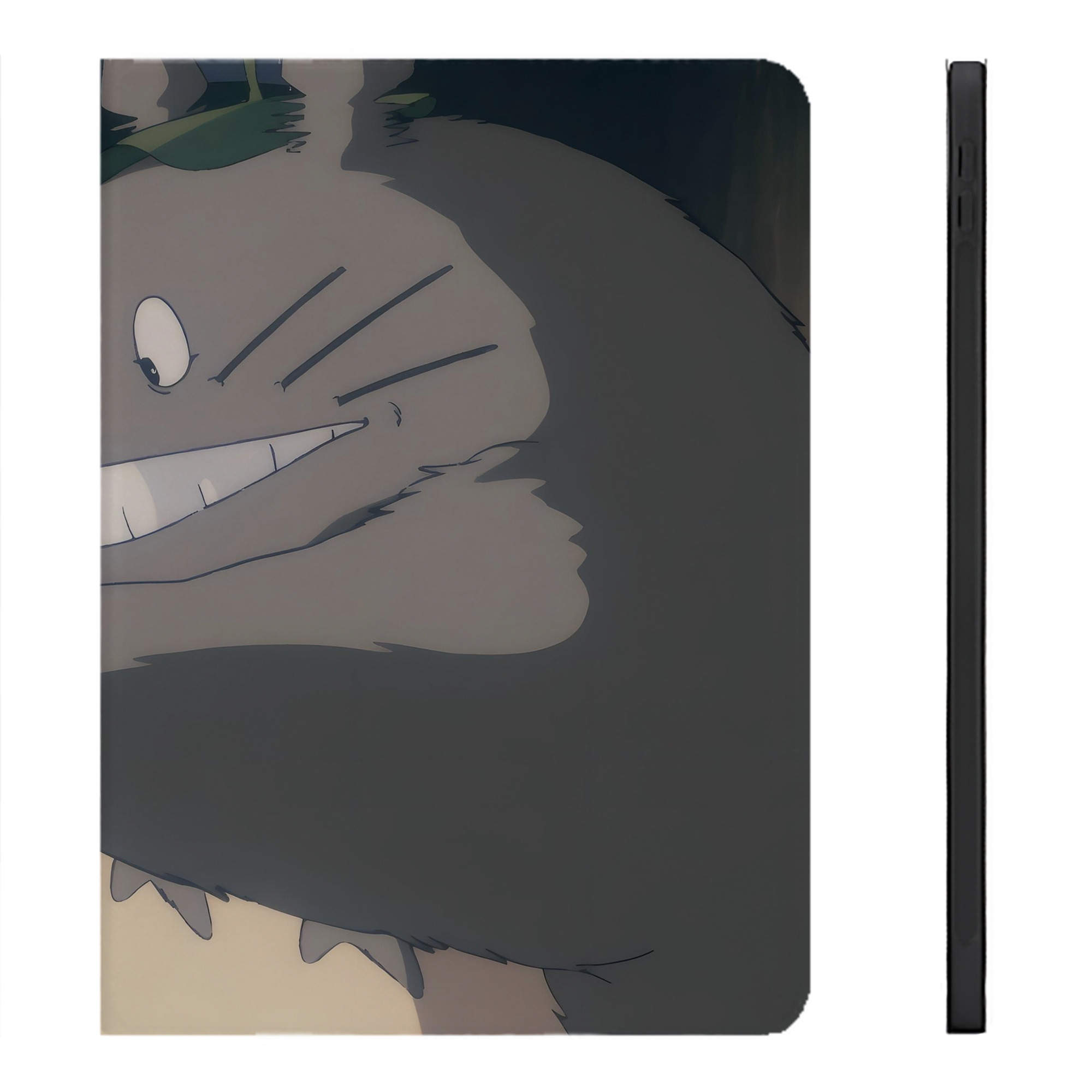 （画像用） となりのトトロ 草壁メイ 草壁サツキ My Neighbor Totoro Satsuki Kusakabe Mei Kusakabe IPadケース ペンホルダー付き ブックスタイルデザイン